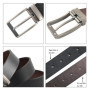 Maikun Men's Leather Belts for Men Luxury Brand Strap Male Belt for Men Vintage Pin Buckle Belt