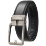 Men's Leather Belts Fashion Automatic Buckle Cowskin Male Belts Luxury Designer Black Brown 3.5cm