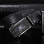 3.3cm High-end Business Men's Genuine Leather Belt Alloy Automatic Buckle Two-layer Cowhide Casual Suit Belt for Men