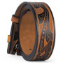 Genuine Leather Vintage Belt No Buckle Embossed Cowhide Without Buckle Men Strap Male Western Cowboy Belts