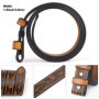 Genuine Leather Vintage Belt No Buckle Embossed Cowhide Without Buckle Men Strap Male Western Cowboy Belts