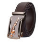 New Men's Belt Leisure Belt Men's Automatic Buckle Trouser Belts for Men Luxury Designer Brand
