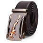 New Men's Belt Leisure Belt Men's Automatic Buckle Trouser Belts for Men Luxury Designer Brand