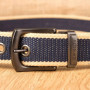 Men Weave Canvas Belt 2022 Mens Workout Waist Belt Knitted Canvas Belt Male Canvas Strap Casual Jeans Belt Pin Buckle Lengthen