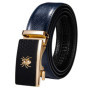 Luxury Brand New Designer Belts For Men Gold Buckle Yellow Blue Blue Black Cowskin Genuine Leather Belt Strap Casual Formal Gift