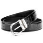Crocodile belt men's genuine leather needle buckle without splicing belly leather stainless steel buckle waist belt