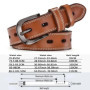 Women Genuine Leather Belt For Female Strap Casual All-match Ladies Adjustable Belts Designer High Quality Brand