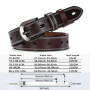 Women Genuine Leather Belt For Female Strap Casual All-match Ladies Adjustable Belts Designer High Quality Brand