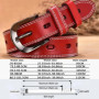 Women Genuine Leather Belt For Female Strap Casual All-match Ladies Adjustable Belts Designer High Quality Brand