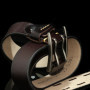4CM Wide Vintage Style Pin Buckle Genuine Leather Belts For Men High Quality Cowboy Male Jeans Belt Cinturones Hombre