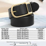 Belt For Men Business Casual Vintage Luxury Brand Genuine Leather Belt Men Designer For Jeans Fashion Pin Buckle Strap HQ236