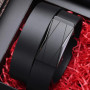 2pcs Fashion High Quality Men's Belt Wallet Set Simple Men's Business Belt Accessories Trendy Men's Birthday Gifts