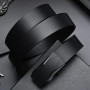 2pcs Fashion High Quality Men's Belt Wallet Set Simple Men's Business Belt Accessories Trendy Men's Birthday Gifts