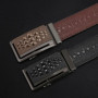 3.6cm Crocodile Genuine Leather Men's Belt High-quality Alloy Automatic Buckle Cowhide Business Belt for Men