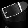 High quality leisure white classic pin buckle belts men designer genuine leather student young boys cowboy ceinture homme B78
