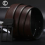 Men Belt Business Dress Belts for Men Genuine Leather Belt Reversible Buckle Brown and Black Fashion Work Casual HQ111