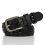 Genuine leather braided belt man Fashion male belts luxury design waist strap male Quality first layer cow skin belt for jeans
