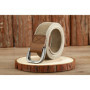 3.8cm New Simple Double Ring Alloy Buckle Woven Canvas Cotton Men's Belt Retro Casual Decorative Belt For Men Wholesale