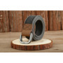 3.8cm New Simple Double Ring Alloy Buckle Woven Canvas Cotton Men's Belt Retro Casual Decorative Belt For Men Wholesale
