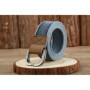 3.8cm New Simple Double Ring Alloy Buckle Woven Canvas Cotton Men's Belt Retro Casual Decorative Belt For Men Wholesale