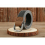 3.8cm New Simple Double Ring Alloy Buckle Woven Canvas Cotton Men's Belt Retro Casual Decorative Belt For Men Wholesale