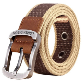 Canvas Belt Outdoor Tactical Belt Unisex High Quality Canvas Belts for Jeans Male Luxury Casual Straps Ceintures