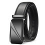 OYIFAN Automatic Buckle Belt for Men, High Quality Genuine Leather Belt, Adjustable Ratchet Belt Fashion Designer Belt Men