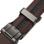 OYIFAN Automatic Buckle Belt for Men, High Quality Genuine Leather Belt, Adjustable Ratchet Belt Fashion Designer Belt Men