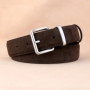2026 New Style Fashion Brand Welour Genuine Leather Belt For Jeans Leather Belt Men Mens Belts Luxury Suede Belt 12 Colors