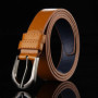 High Quality Children Black Leather Belts for Boys Girls Kids Casual Waist Strap Belt Waistband for Jeans Pants Trousers 2.3cm