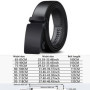 Men Belt Metal Luxury Brand Automatic Buckle Leather High Quality Belts for Men Business Work Casual Strap ZDP001A