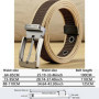Men's Fabric Belt Canvas Belt for Drilled Webbing Casual Fashion Men's Trousers Belts Jeans Male Waist Belt Striped Strap HB072