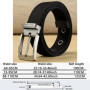 Men's Fabric Belt Canvas Belt for Drilled Webbing Casual Fashion Men's Trousers Belts Jeans Male Waist Belt Striped Strap HB072