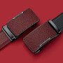 Fashionable men's business belt, leather automatic buckle belt, personalized casual belt