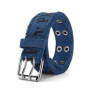 Jeans Men's Belt Water-washed Fabric Double Breasted Fashion Personality Jeans Accessory Student Belt 4.0cm