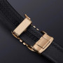 Genuine leather automatic buckle belt, personalized men's fashion belt, high-end pants belt for formal wear