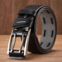 High Quality Genuine Leather Belts for Men Brand Strap Male Double Pin Buckle Fancy Vintage Jeans Belt Cowboy Cintos