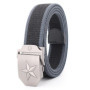 Men's 38mm Tactical Fashion Belt Designer Buckle Pentagram Canvas Belt for Jeans Versatile And Stylish Mens Belt