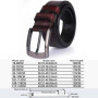 men high quality genuine leather belt luxury designer belts men cowskin fashion Strap male Jeans for man cowboy
