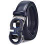 Men's Automatic Ratchet Buckle Sliding Belt, Suitable for Casual Decoration