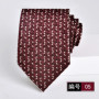 necktie for man burgundy tie Luxury Wine red tie Groom Wedding Accessories Dot Stripe gravata 8cm Neckties Men's ties