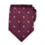 necktie for man burgundy tie Luxury Wine red tie Groom Wedding Accessories Dot Stripe gravata 8cm Neckties Men's ties