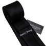 Black Geometric Tie Tie For Men Wedding Tie Party Necktie Handkerchief Cravat Barry.Wang Fashion Designer Tie Set LS-5225