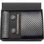 Classic 100 Silk Men's Ties In Gift box 8cm Plaid Dot Striped Business Necktie Handkerchief Cufflinks Wedding Party Tie Set