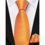 Hi-Tie Boy Silk Tie For Children Navy Blue Plaid Luxury Designer Handky Child Necktie 120CM Long 6CM Wide Fashion Student Tie