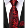 Hi-Tie Boy Silk Tie For Children Navy Blue Plaid Luxury Designer Handky Child Necktie 120CM Long 6CM Wide Fashion Student Tie