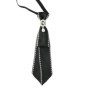 Hand Made Green Ribbon Tie Crystal Rhinestone Pearl Men Shirts British Girl Boys Neck Ties School Uniform Black Women Necktie