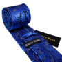 Navy Royal Sky Blue Men Tie Hanky Cufflinks Set Jacquard Cyan Teal Turquoise Necktie for Male Wedding Business