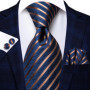 Hi-Tie 8.5cm Business Black Solid Paisley Men's Tie Neck Strip Ties for Men Formal Luxury Wedding Party Suit Neckties Gravatas
