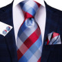 Hi-Tie 8.5cm Business Black Solid Paisley Men's Tie Neck Strip Ties for Men Formal Luxury Wedding Party Suit Neckties Gravatas